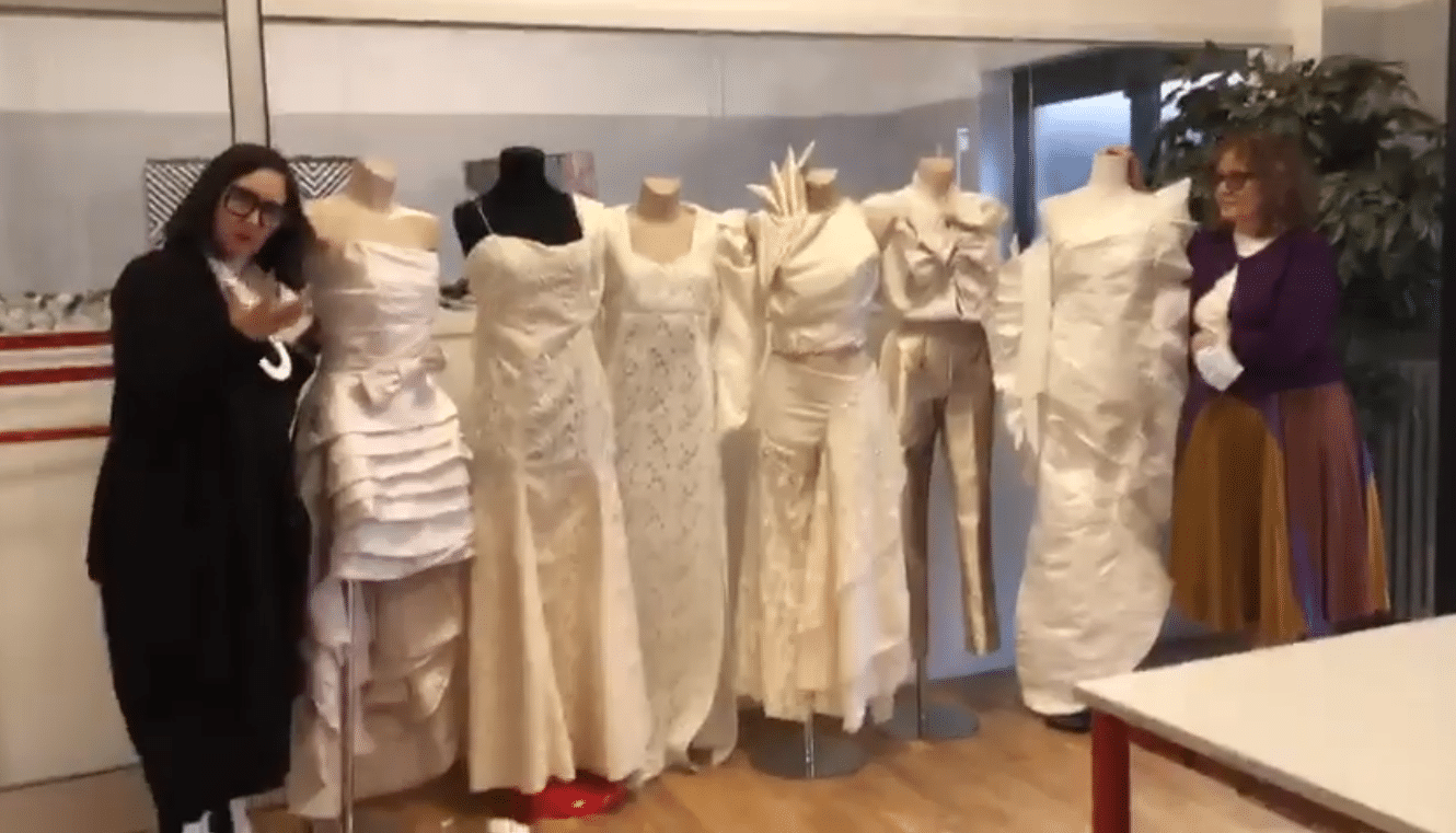 Al momento stai visualizzando Presentazione abiti da sposa – Classi moda A. S. 2020/21